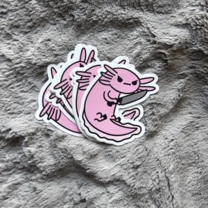 Stabalotl Sticker