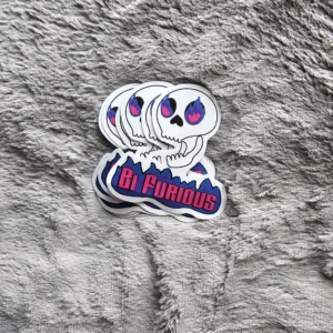 Bi-Furious Sticker