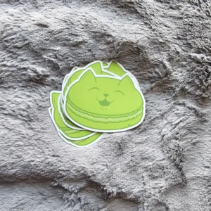 Macatron (Macaron Cat) Sticker