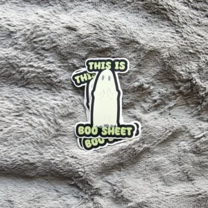 This is Boo Sheet Sticker