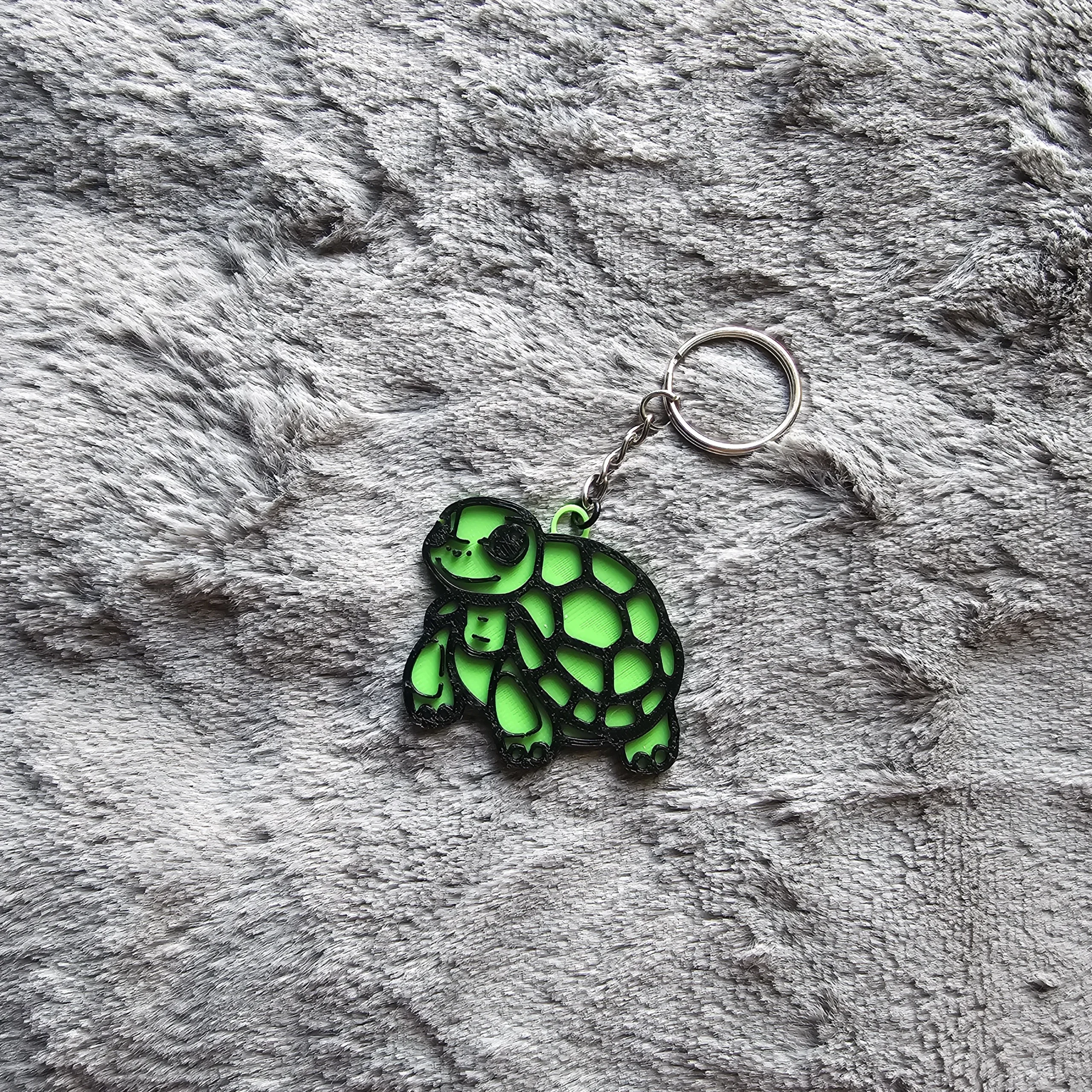 Turtle Keychain