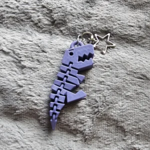 Articulated Dinosaur Keychain