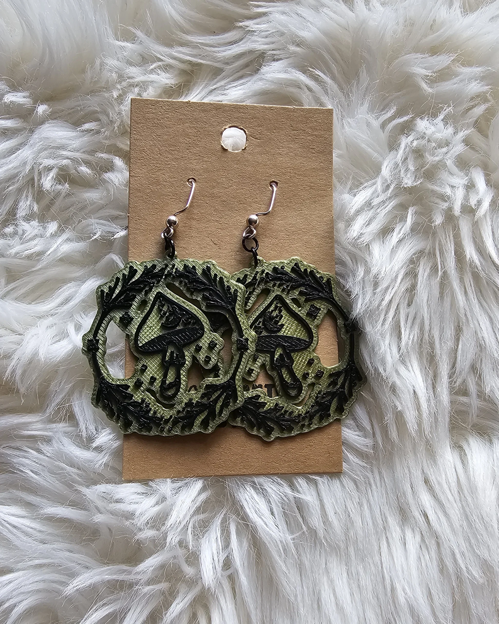 Enchanted Mushroom Earrings