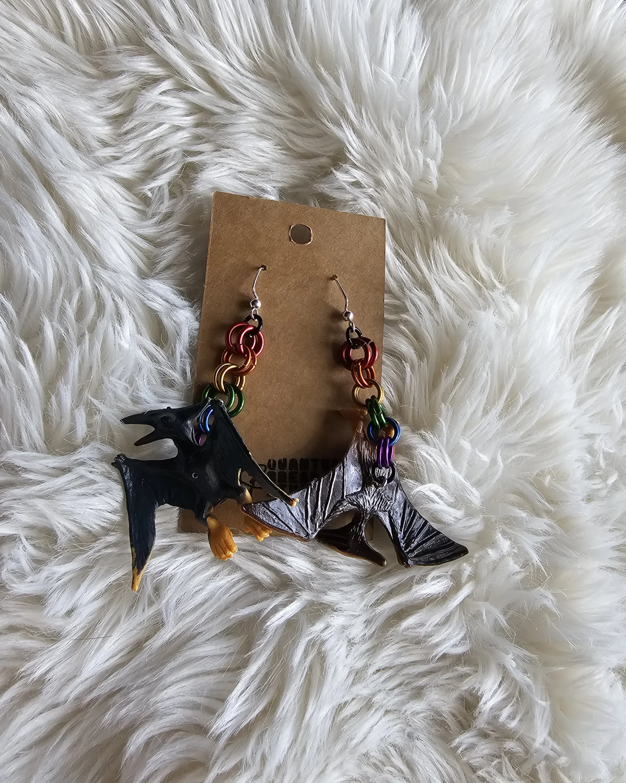 Rainbow Pterodactyl Danglers - Image 2